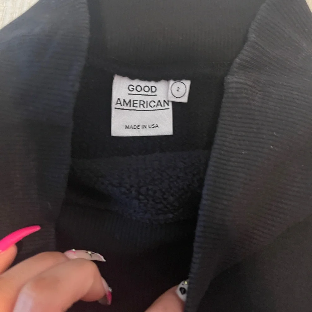 Good American size 2 lace up sweat skirt - Picture 2 of 4